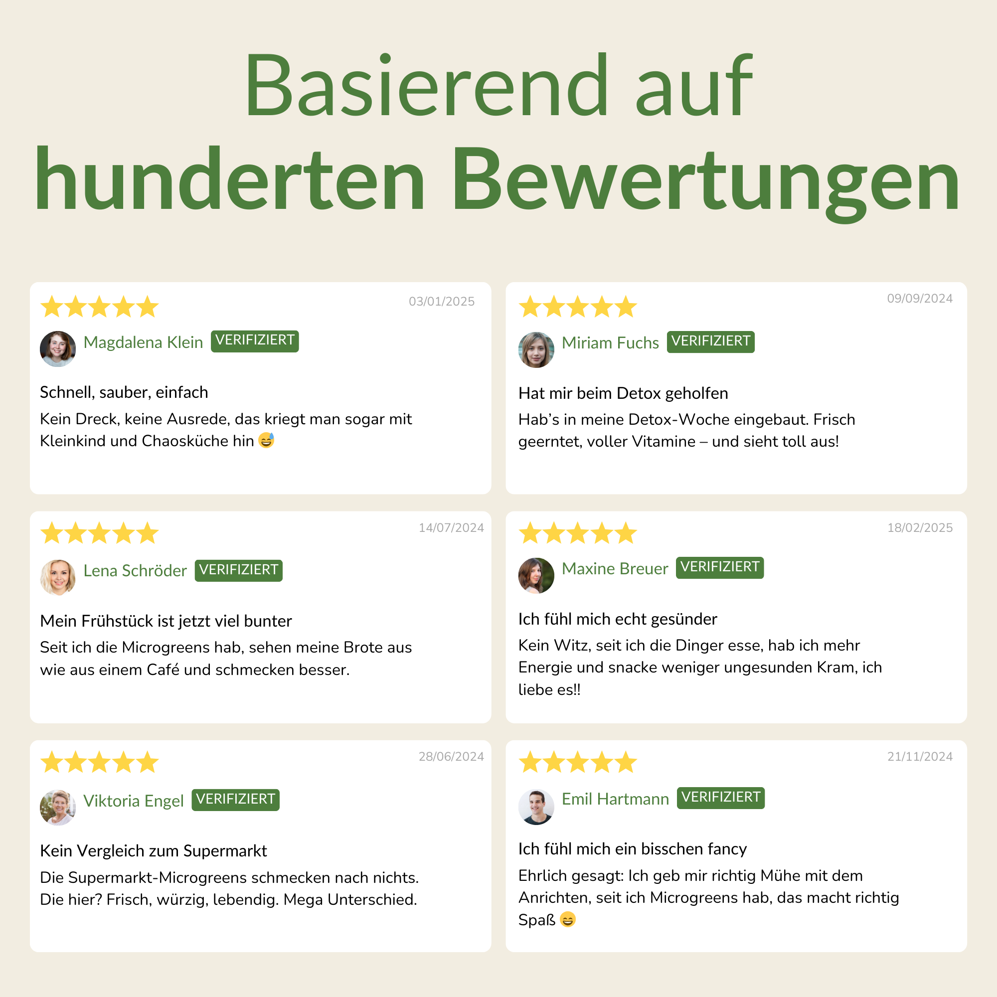 Microgreens Geschenke-Set