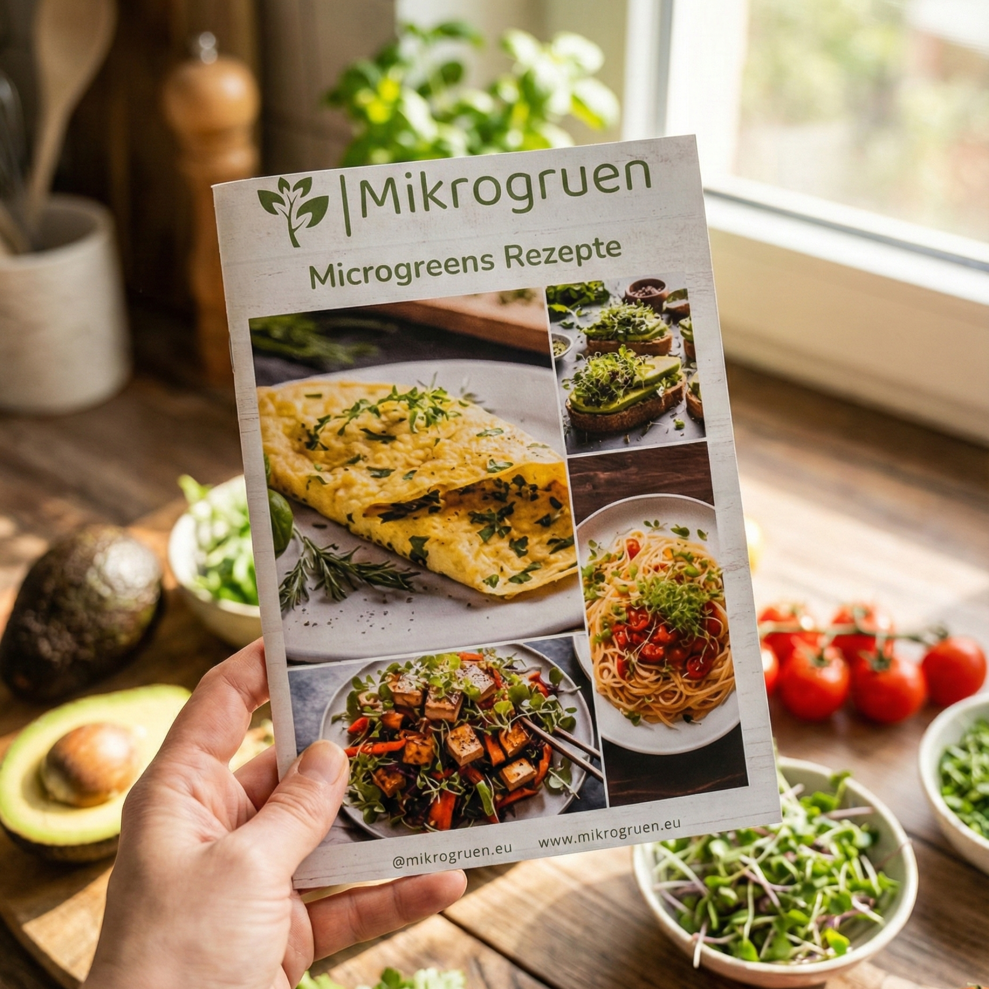 Microgreens Rezeptbuch
